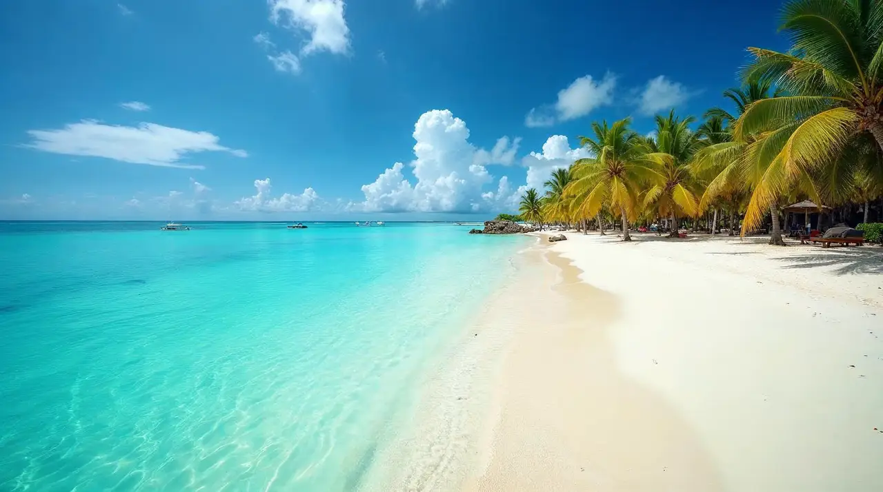 Caribe: Sol, arena blanca y aguas cristalinas